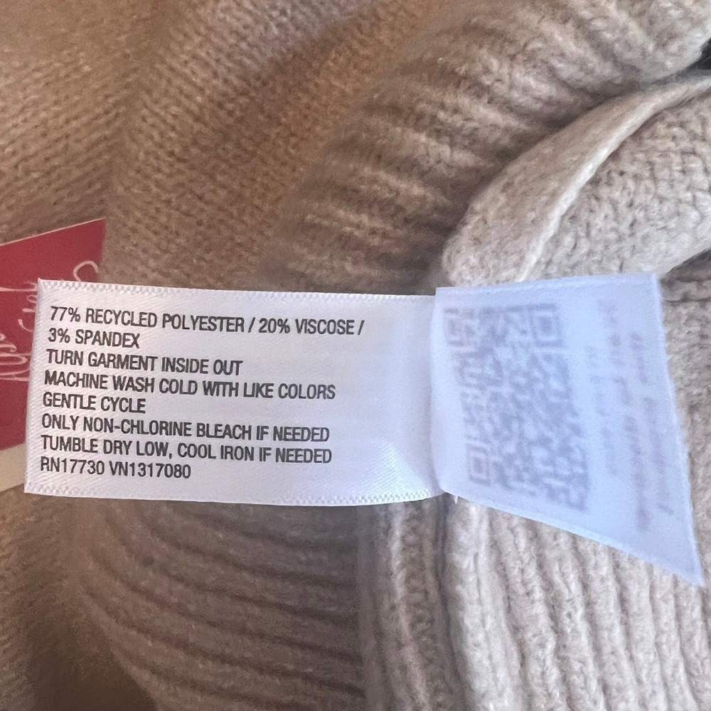Universal Thread Les Alpes Mountain Graphic Sweater Tan Beige Large New - Picture 6 of 7